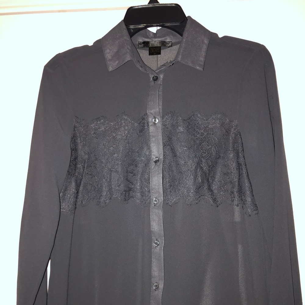 Long Sleeve Button Down Top